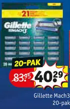 Aanbieding: Gillette Mach3