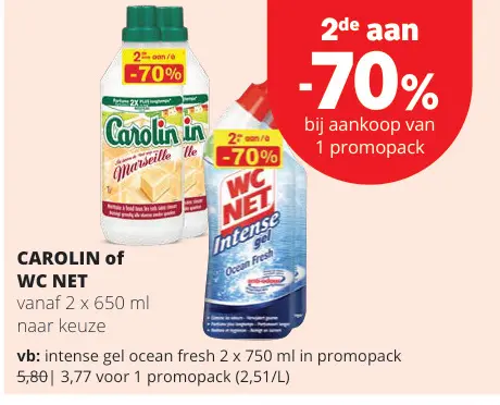 Promotie: Allesreiniger of toiletreiniger