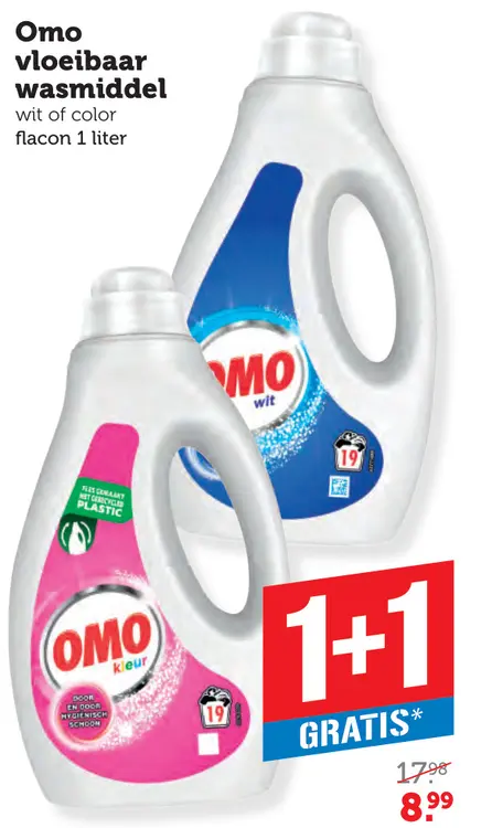 Aanbieding: Omo vloeibaar wasmiddel