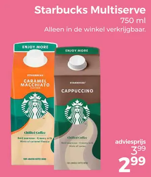 Aanbieding: Starbucks Multiserve