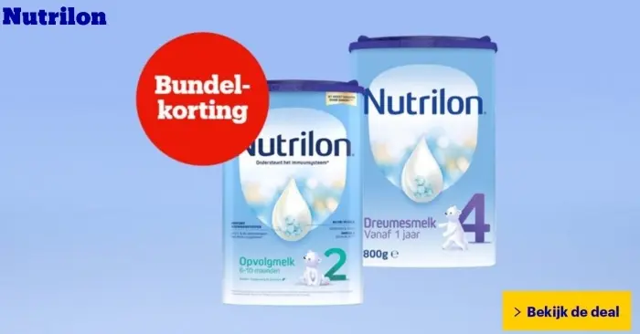 Aanbieding: Nutrilon Opvolgmelk en Dreumesmelk
