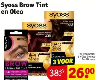 Promotie: Brow Tint en Oleo