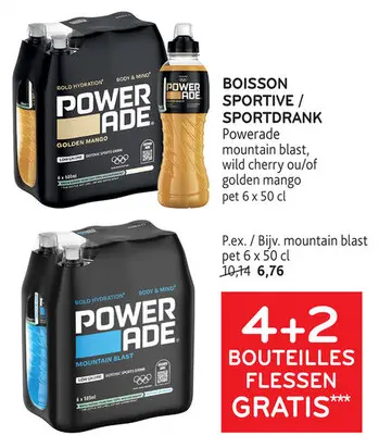 Offre: Powerade Mountain Blast