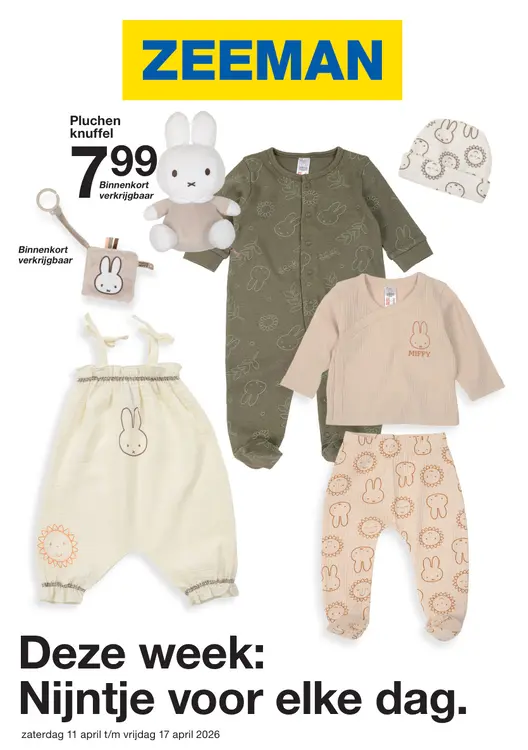 Promotie: Pluchen knuffel