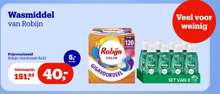 Promotie: Wasmiddel