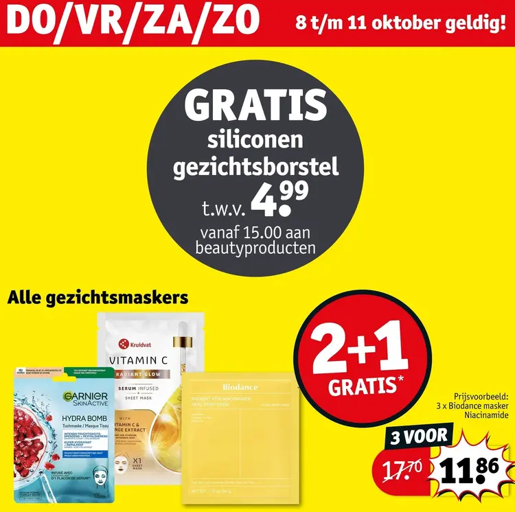 Promotie: Alle gezichtsmaskers