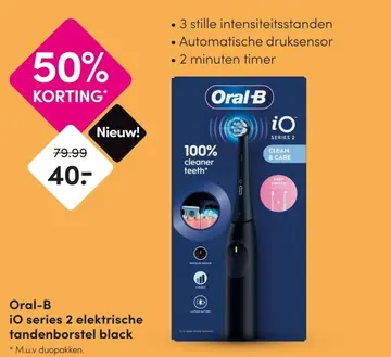 Aanbieding: Oral-B iO series 2 elektrische tandenborstel 