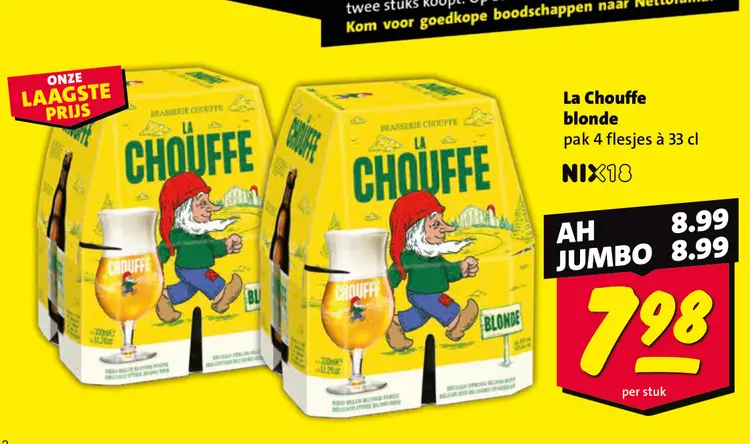 Aanbieding: La Chouffe blonde