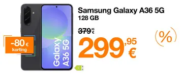Aanbieding: Samsung Galaxy A36 5G