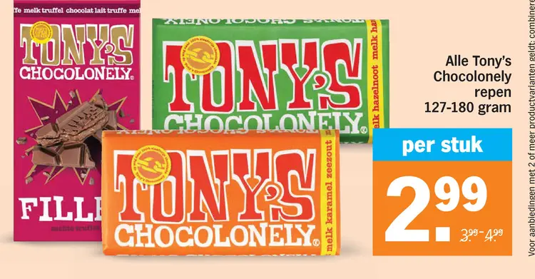 Aanbieding: Tony's Chocolonely repen