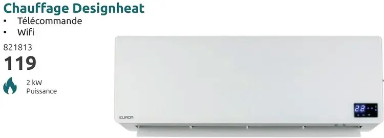 Offre: Chauffage Designheat