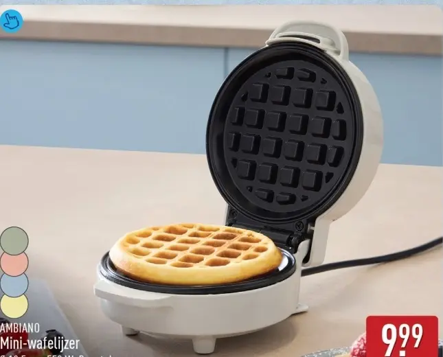 Aanbieding: Mini-wafelijzer