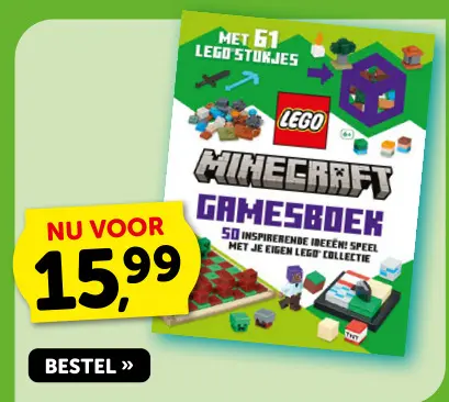 Aanbieding: Minecraft Gamesboek
