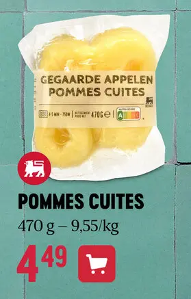 Offre: Pommes cuites