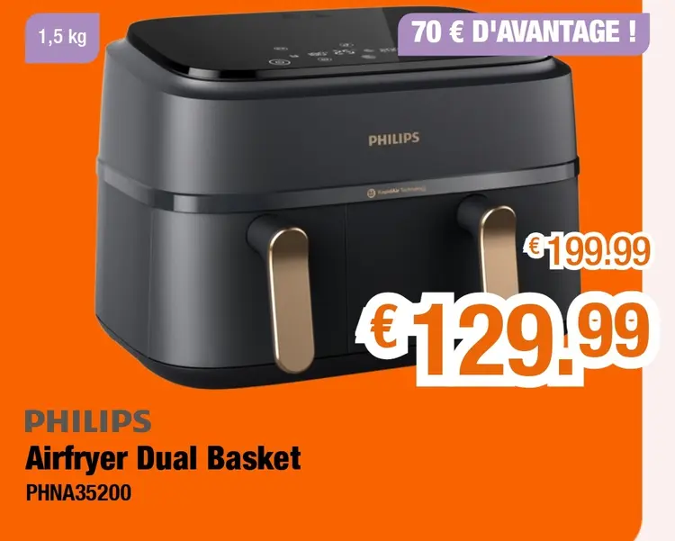 Offre: Airfryer Dual Basket