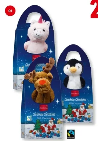 Aanbieding: Knuffel met chocolade