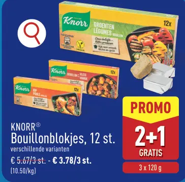 Promotie: Bouillonblokjes
