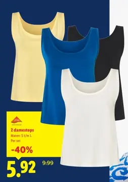 Aanbieding: 2 damestops