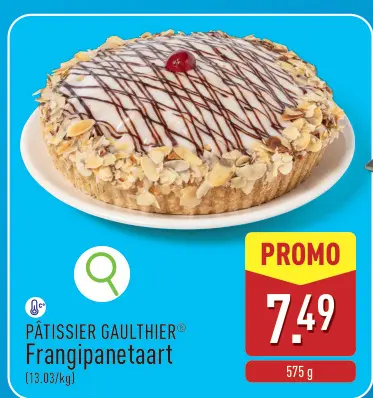 Promotie: Frangipanetaart
