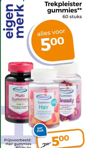Aanbieding: Trekpleister gummies