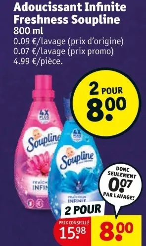 Offre: Adoucissant Infinite Freshness