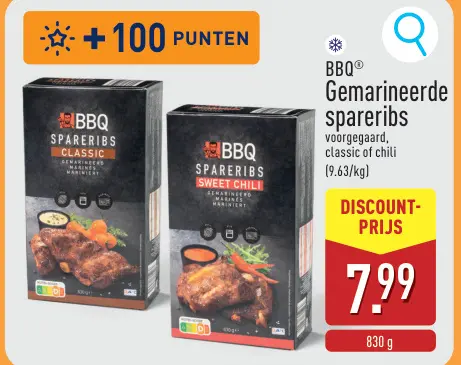 Promotie: Gemarineerde spareribs
