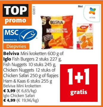 Aanbieding: Belviva Mini kroketten