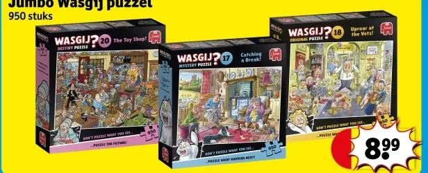 Promotie: Wasgij puzzel