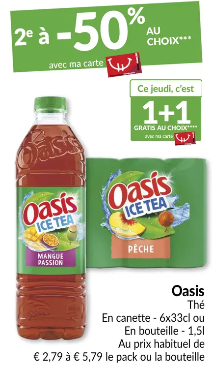 Offre: Oasis Thé