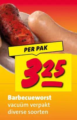 Aanbieding: Barbecueworst