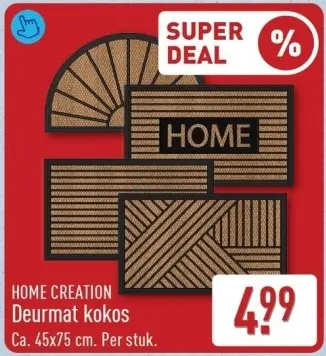 Aanbieding: Deurmat kokos