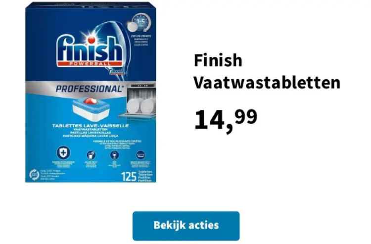 Promotie: Vaatwastabletten
