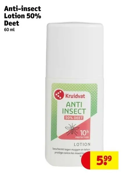 Offre: Anti-insect Lotion 50% Deet