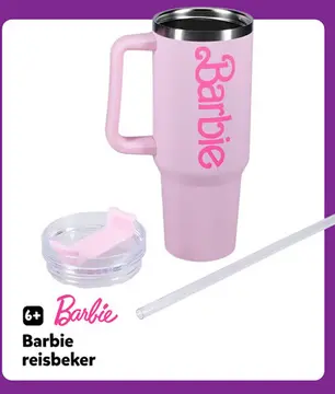 Aanbieding: Barbie reisbeker
