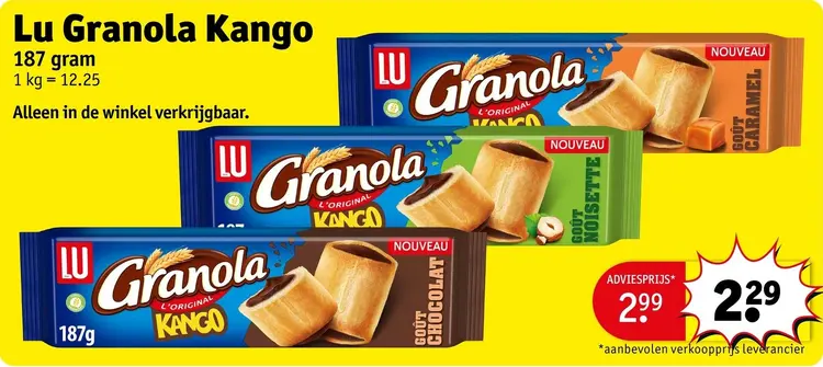 Promotie: Granola Kango