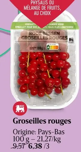 Offre: Groseilles rouges