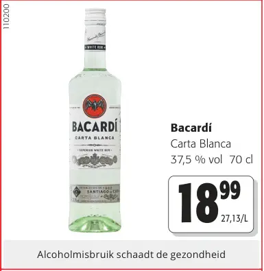 Promotie: Carta Blanca