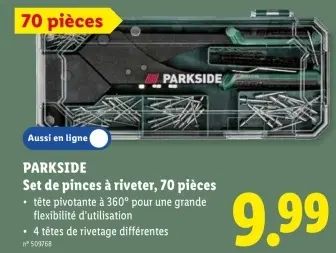Offre: Set de pinces à riveter