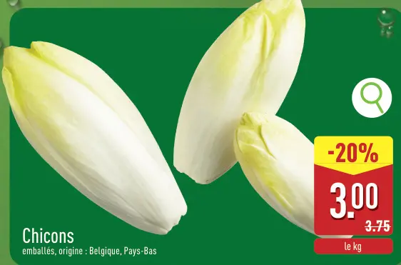 Offre: Chicons