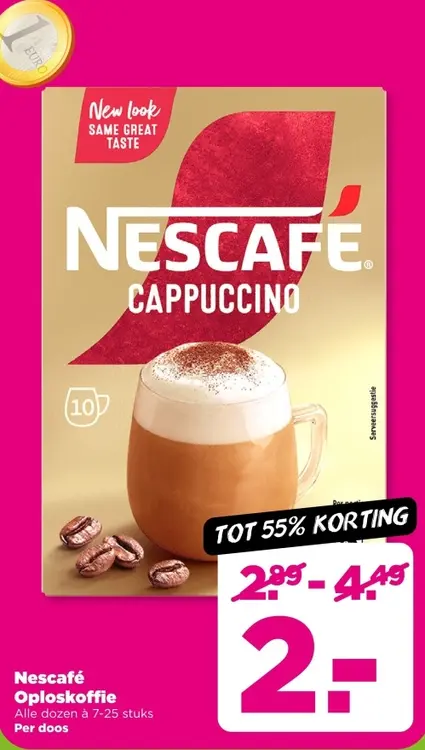Aanbieding: Oploskoffie