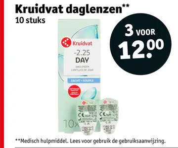 Aanbieding: Kruidvat daglenzen