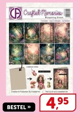 Aanbieding: Crafted Memories Whispering Forest