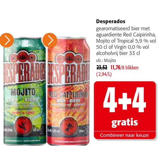 Promotie: Desperados