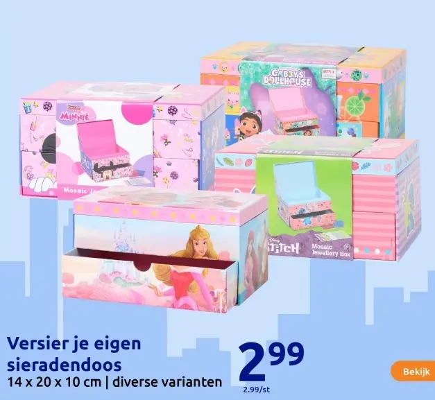 Aanbieding: Versier je eigen sieradendoos