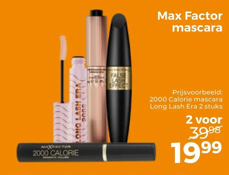 Aanbieding: Mascara