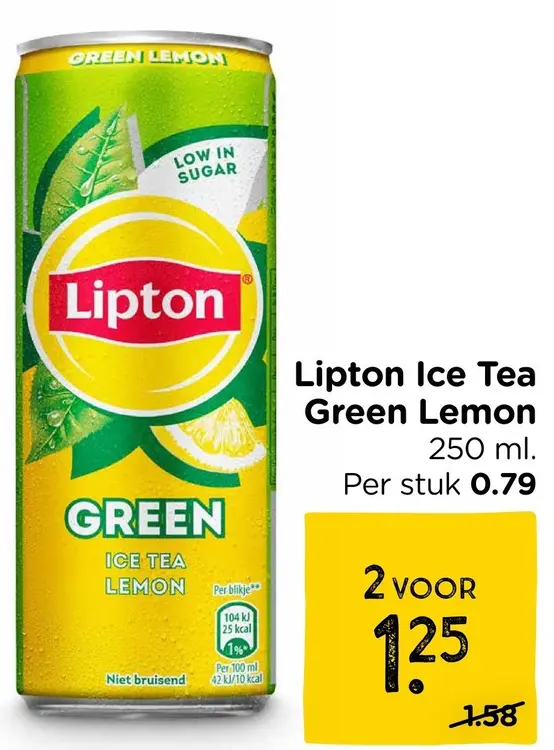 Aanbieding: Ice Tea Green Lemon