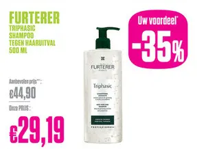 Promotie: Triphasic Shampoo Tegen Haaruitval 500 ML