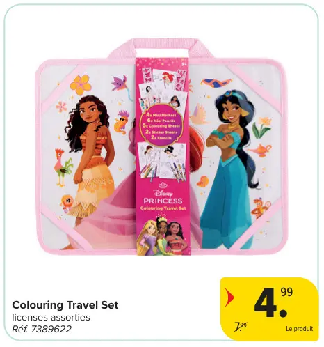 Offre: Colouring Travel Set