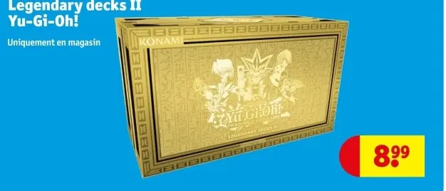 Offre: Legendary decks II Yu-Gi-Oh!