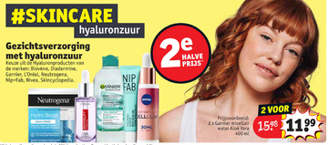 Aanbieding: Garnier micellair water Aloë Vera